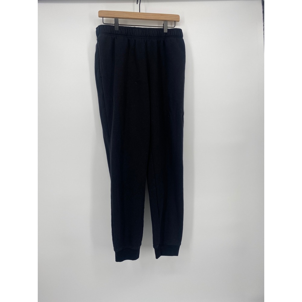Ideology Sweatpants Large Black Fleece Jogger Athletic Pockets Good Condition